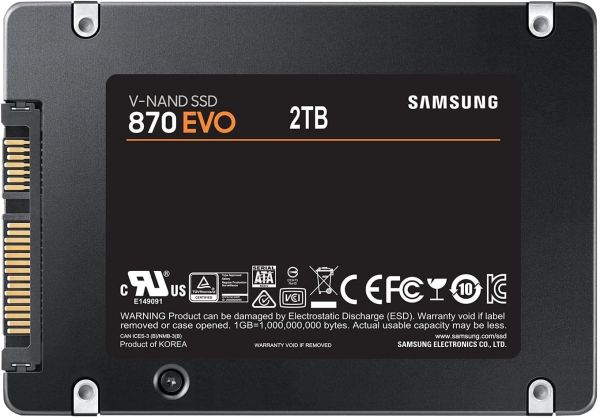 Samsung SSD 2.5" 2TB SATA 870EVO