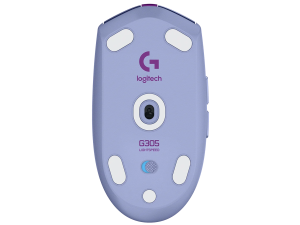 LOGITECH G305 LIGHTSPEED Wireless Gaming Mouse - LILAC - EER2