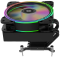 2E GAMING CPU cooler Air Cool AC120T4-ARGB, LGA1700, 1200, 115x, 1366, AM5, AM4, AM3, AM3+, 4pin PWM, 3pin +5VARGB, TDP 130W