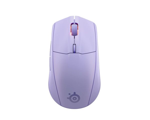 SteelSeries Mouse Rival 3 Gen 2, RGB, USB-A/WL/BT, lavender