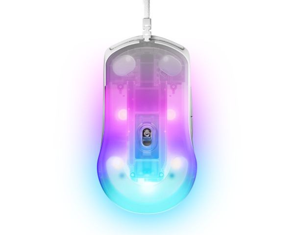 SteelSeries Mouse Rival 3 Gen 2, RGB, USB-A, white