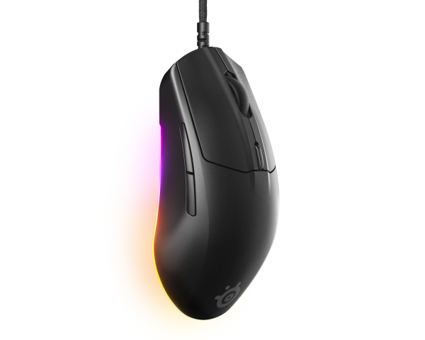 SteelSeries Mouse Rival 3 Gen 2, RGB, USB-A, black