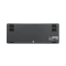 Keyboard: AULA F87 PRO V2 Tri-Mode RGB Mechanical Keyboard Black/Gradient Grey (Gray Wood Switch V4)