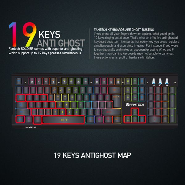 FANTECH K612 Soldier RGB