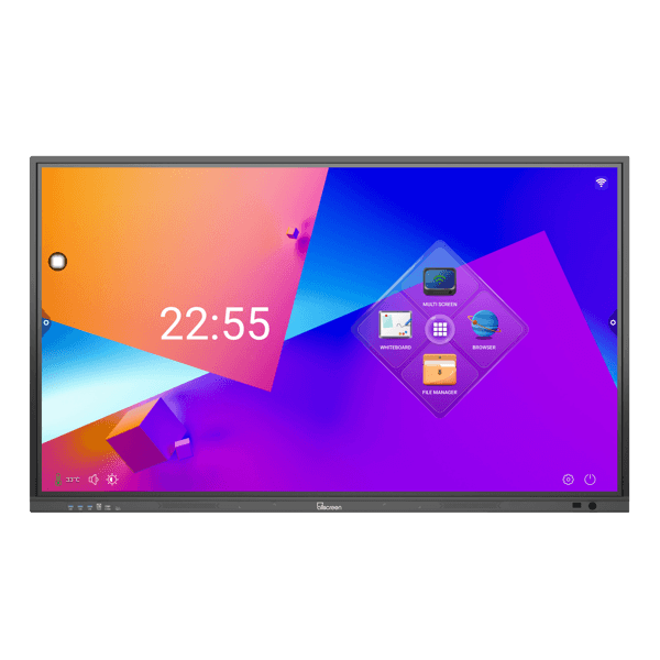 Interactive screen Allscreen Interactive Flat Panels SB-86A14-8/128, 86” 4K, Android 14, RAM 8GB, 128GB, Smart Board, Black