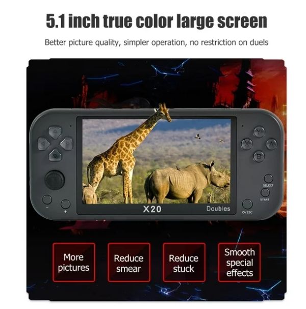 Gaming Console 5.1inc Color X20