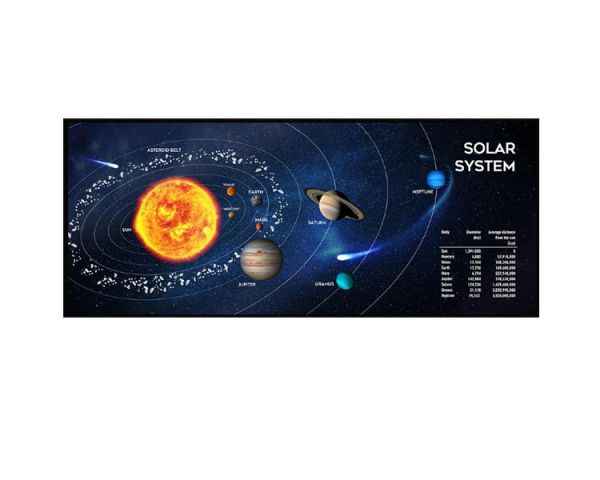 Mouse pad: Gembird MP-SOLARSYSTEM-XL-01 Gaming mouse pad extra large "Cosmos"