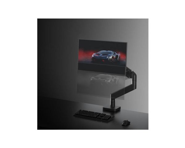 Monitor Mount: Gembird MA-DA1-04 Full-motion desk display Mounting Arm 17"-32" Black