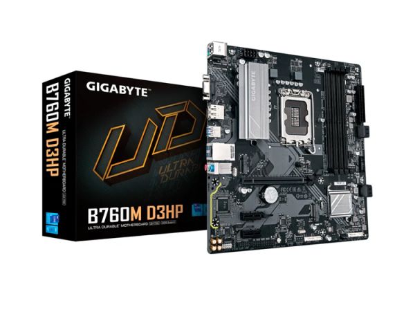 Motherboard: Gigabyte B760M D3HP 4DDR5 LGA1700