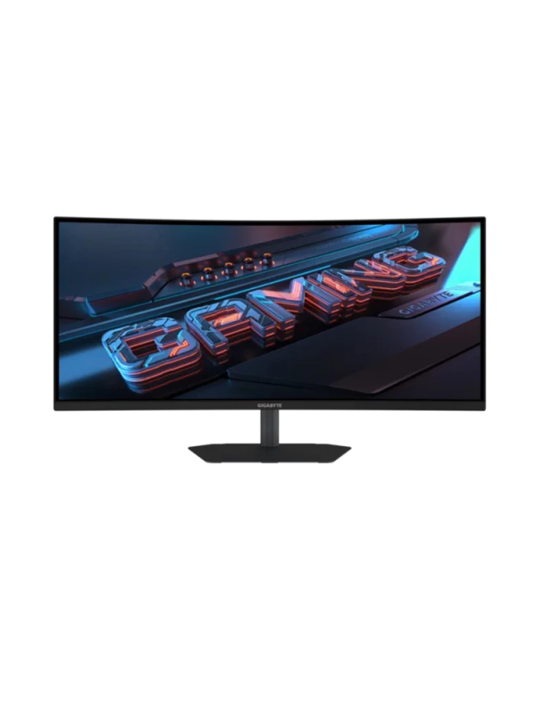 Monitor: Gigabyte G34WQC2 34" WQHD VA 200Hz 1ms 2xHDMI 2xDP Built-in Speaker Black