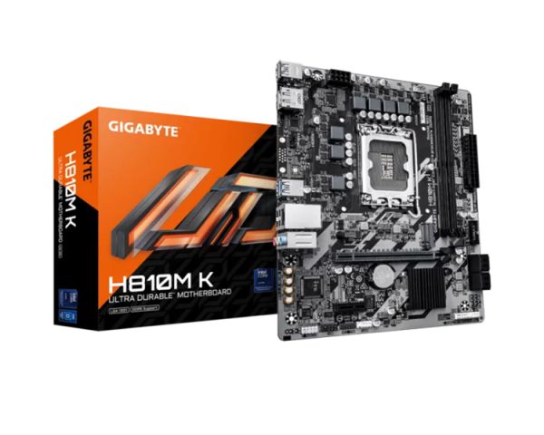 Motherboard: Gigabyte H810M K 1.0 2DDR5 LGA1851