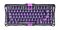 Mechanical keyboard GravaStar Mercury V75 Lite 75keys, Blackcore, USB-A, Transparent Black