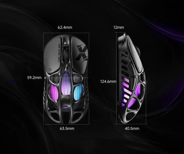 GravaStar Mercury X Wireless Gaming Mouse