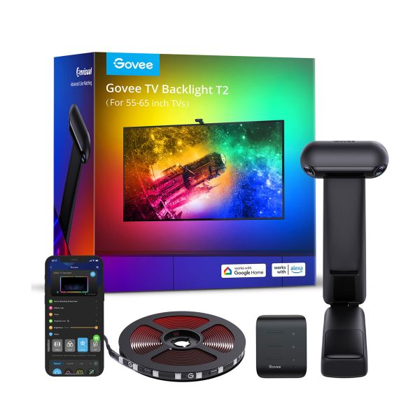 Govee Envisual TV Backlight T2 with Dual Cameras  (55~65 inch)