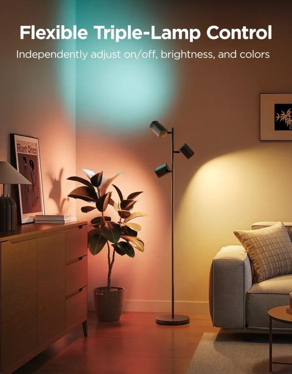 Govee H60B2 Tree Floor Lamp, 1500Lm, RGBWWIC, WI-FI/Bluetooth