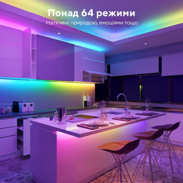 Govee RGBIC Wi-Fi + Bluetooth LED Strip Lights With Protective Coating (10M)