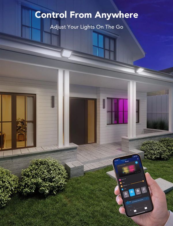Govee RGBICWW LED Smart Flood Lights