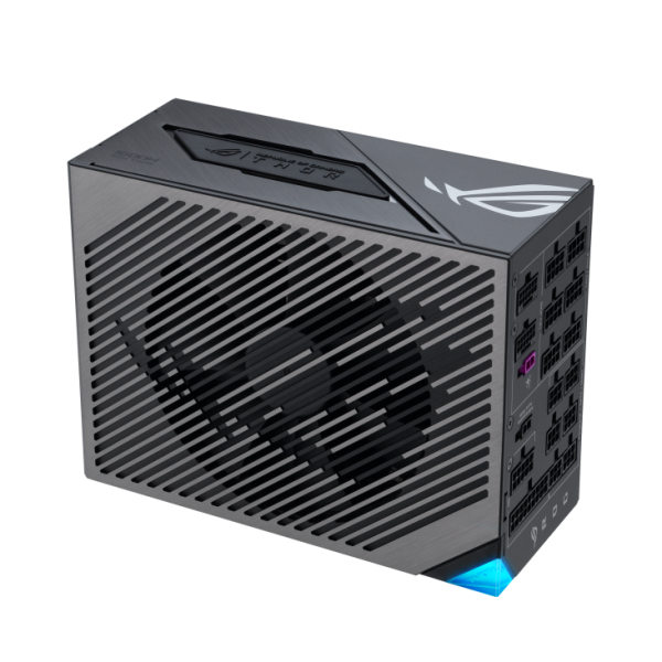 ASUS THOR Titanium III (1600W), >90%, 80+Titanium, 135мм, 1xMB 24pin(20+4), 2xCPU 8pin(4+4), 4xMolex, 8xSATA, 4xPCIe 8pin(6+2), ROG THOR 1600W Titanium III 90YE00V1-B0NA00