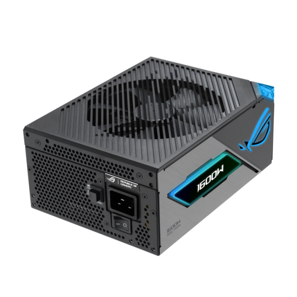 ASUS THOR Titanium III (1600W), >90%, 80+Titanium, 135мм, 1xMB 24pin(20+4), 2xCPU 8pin(4+4), 4xMolex, 8xSATA, 4xPCIe 8pin(6+2), ROG THOR 1600W Titanium III 90YE00V1-B0NA00