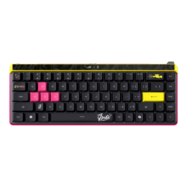 ASUS ROG Falchion Ace HFX ZywOo Edition Gaming KeyboardROG Falchion Ace HFX ZywOo Edition Gaming Keyboard