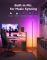 Govee H8076 Govee Floor Lamp lite, 1000Lm, RGBWW+RGBIC+WW, WI-FI/Bluetooth, чорний