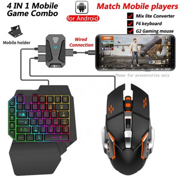 MIX PRO 4 IN 1 MOBILE GAME COMBO PACK