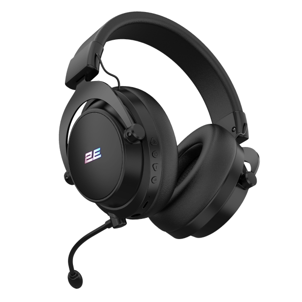 2E GAMING Headset HG360, 7.1, mini-jack/WL, RGB, 1.5m, black