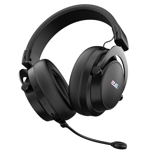 2E GAMING Headset HG360, 7.1, mini-jack/WL, RGB, 1.5m, black
