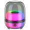 Hoco BS58 Crystal colorful luminous  portable speaker Magic black night