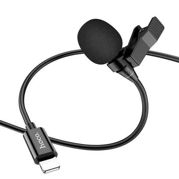 Hoco, L14 Iphone Lavalier Microphone Black
