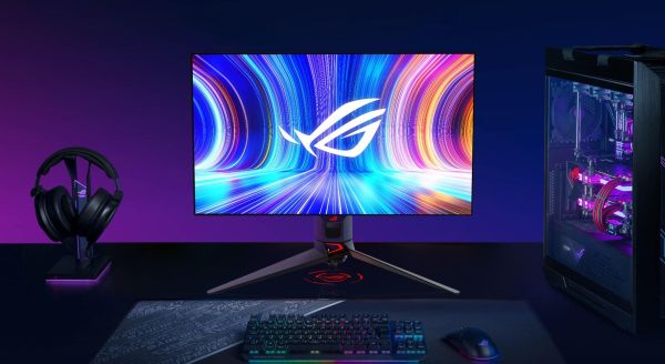 Asus Monitor 26.5" ROG Strix XG27AQDNG 2xHDMI, DP, 2xUSB, QD-OLED, 2560x1440, 360Hz, 0.03ms, DCI-P3 99%, AdaptiveSync, Pivot, HDR400