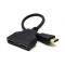 HDMI To HDMI 1 to 2 Input Output Splitter Cable