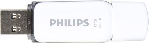 Philips USB ფლეშ მეხსიერება FM32FD75B/00 USB 3.0 32GB Snow Edition Grey