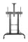 TV stand: Gembird TVS-100T-02 Height adjustable TV floor stand with caster wheels 60" - 100"