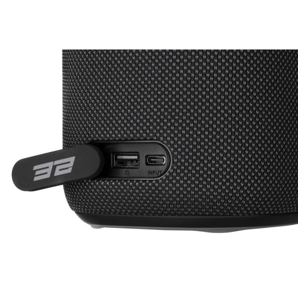 2E Portable Speaker  SoundXDrum TWS, MP3, Wireless, Waterproof Black