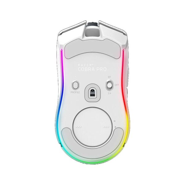 Razer Mouse Cobra Pro, RGB, USB-A/WL/BT, white