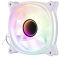 2E GAMING Case Fan Air Cool X Fan ACF120XB-ARGB, 120mm, 1200rpm, 3pin, 3pin +5VARGB, 20,4dBa, white