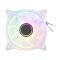 2E GAMING Case Fan Air Cool X Fan ACF120XB-ARGB, 120mm, 1200rpm, 3pin, 3pin +5VARGB, 20,4dBa, white