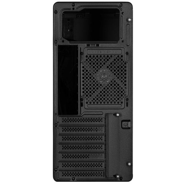 2E-V500B, PC case 2E Credo V500B without PSU, 1xUSB3.0, 1х USB 2.0, 1xUSB Type-C, 1x120mm, VGA 310mm, ATX, black