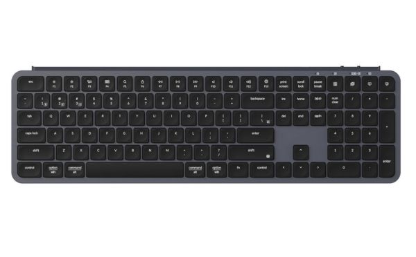 Keyboard Keychron B6 Pro, USB/WL/BT, space gray