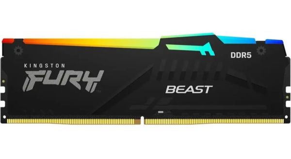 Kingston FURY (RGB) 16GB 6400MHz DDR5 DIMM CL32 1Rx8 2G x 64-bit