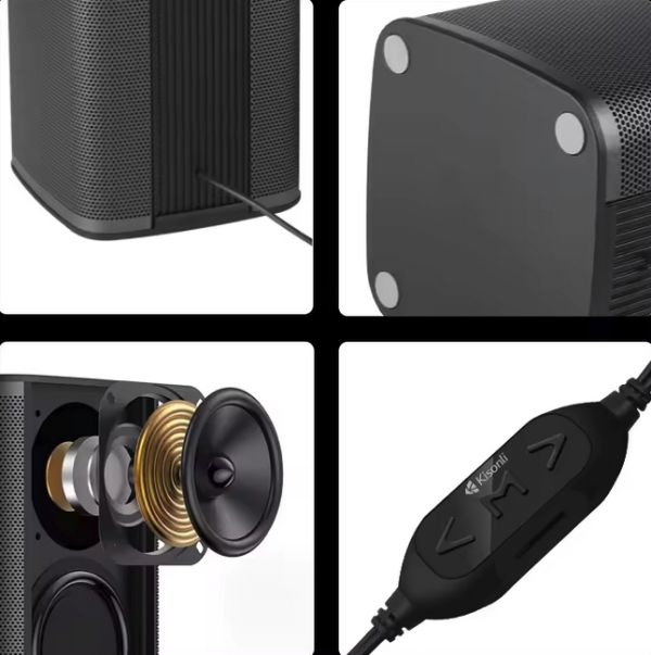 Kisonli X25 usb pc blue tooth speaker