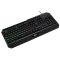 2E GAMING Membrane keyboard KG315 110key, USB-A, EN/RU, RGB, black