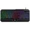 2E GAMING Membrane keyboard KG315 110key, USB-A, EN/RU, RGB, black