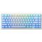 keyboard MCHOSE G75 Pro, Matcha Latte, USB-A/WL/BT, RGB, Glacier Gradient