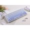 keyboard MCHOSE G75 Pro, Matcha Latte, USB-A/WL/BT, RGB, Glacier Gradient