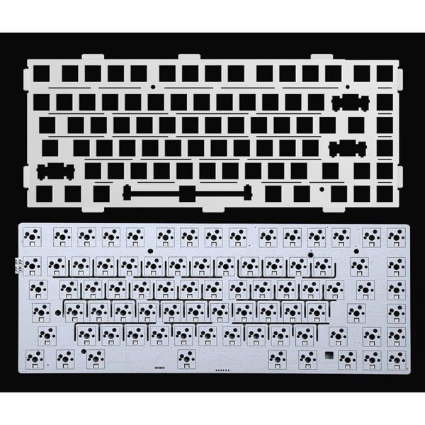 keyboard MCHOSE G75 Pro, Matcha Latte, USB-A/WL/BT, RGB, Glacier Gradient