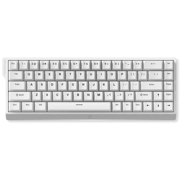 keyboard MCHOSE Ace 68 Hall Effect, Ice Blue Magnetic, 8K, USB-A, RGB, white