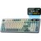 Royal Kludge RK S98 RGB Mechanical Keyboard, Brown switch, Smart Display, Hot Swappable, Type-C wired, Bluetooth 5.0, 2.4GHz, Light Cloud
