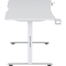 AndaSeat Desk Xtreme E with electric height adjustment, 140x73-117cm, white
